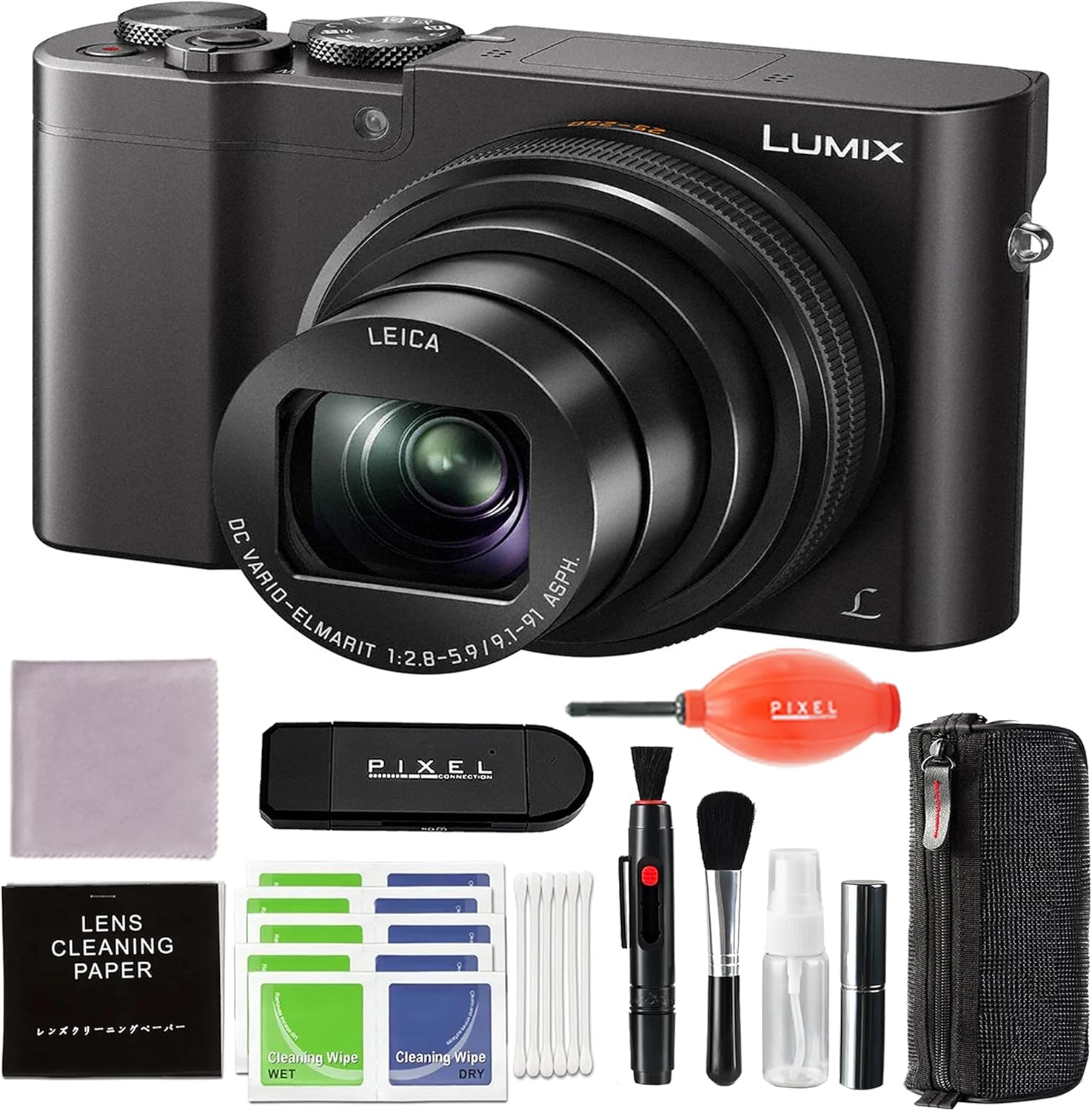 Panasonic LUMIX ZS100 20.1MP 1inch Digital Camera (Black