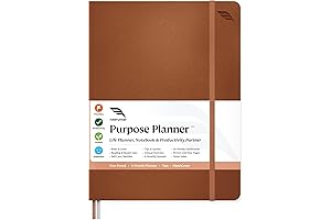Purpose Planner Notebook Perfect for 2023 Wellness Goals