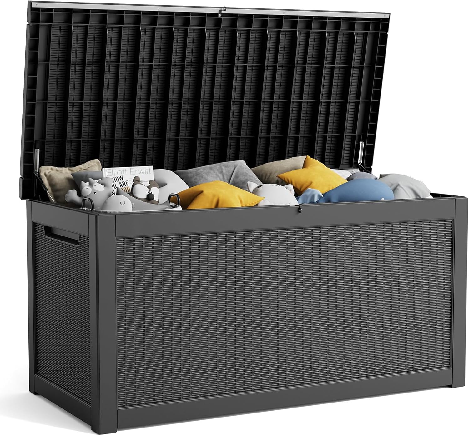 45 Gallon Resin Deck Box, Lockable Patio Outdoor Pakistan Ubuy