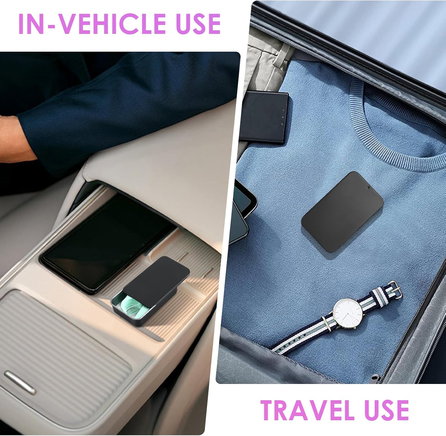 2Pack Travel Floss Picks Case, Refillable Portable Floss Pick Holder and Dispenser, Small Tin Box Containers. - Image 6