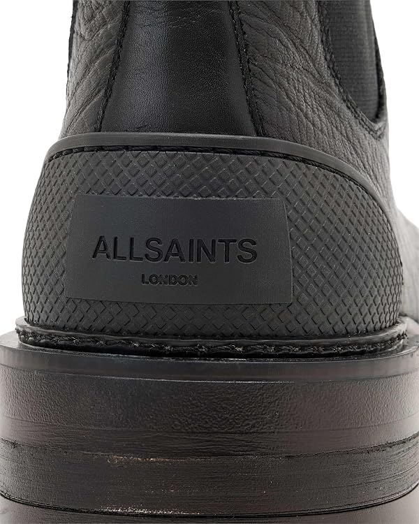 AllSaints Men's McCoy Chelsea Boot Black Grain Size 9 by AllSaints - Image 3