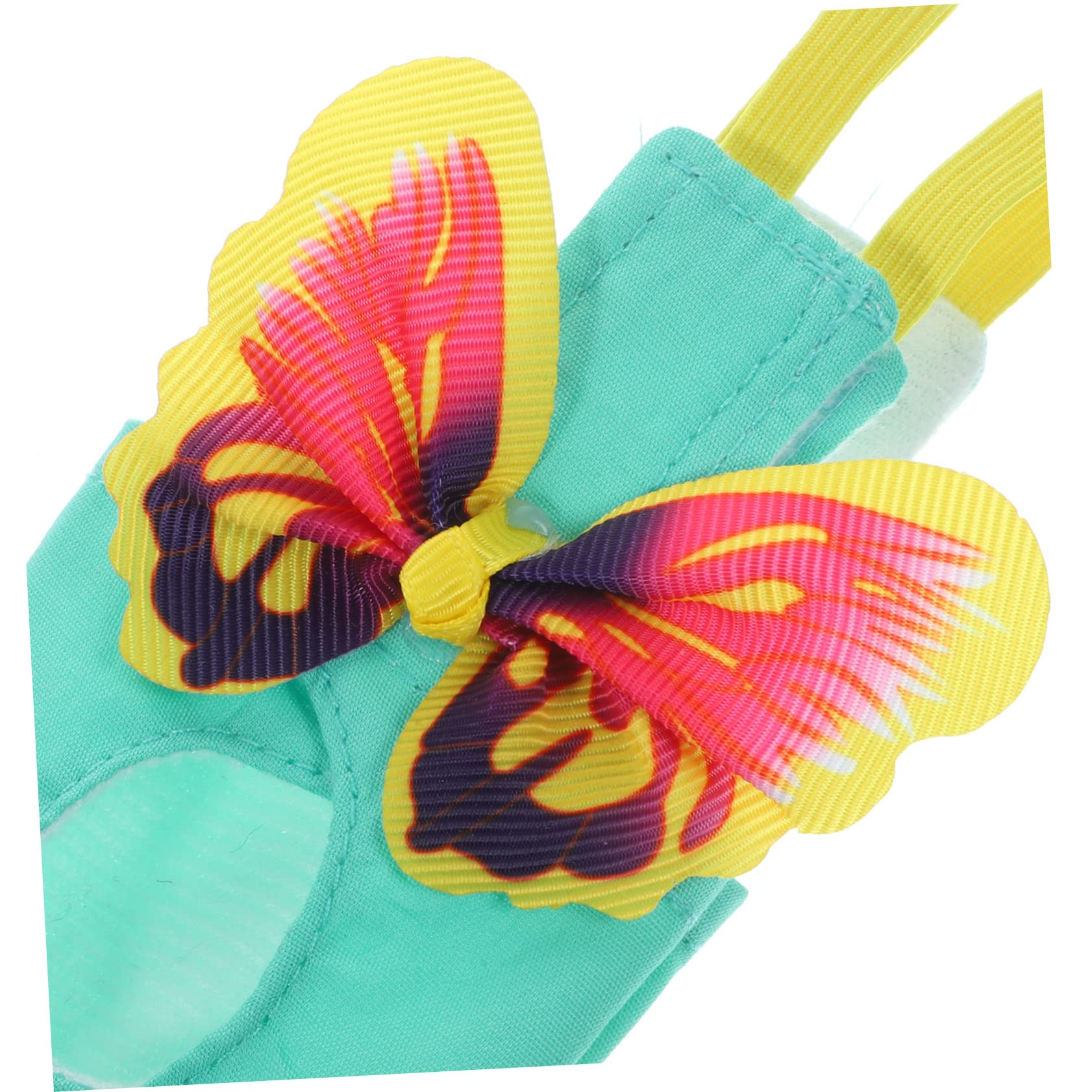 VANZACK 5sets Pannolini Lavabili Per Uccelli Con Guinzaglio Abbigliamento Per Parrocchetti Pappagalli e Calopsitte Comodo e Facile Da Indossare Design Carino Per Volare e Tenere Puliti