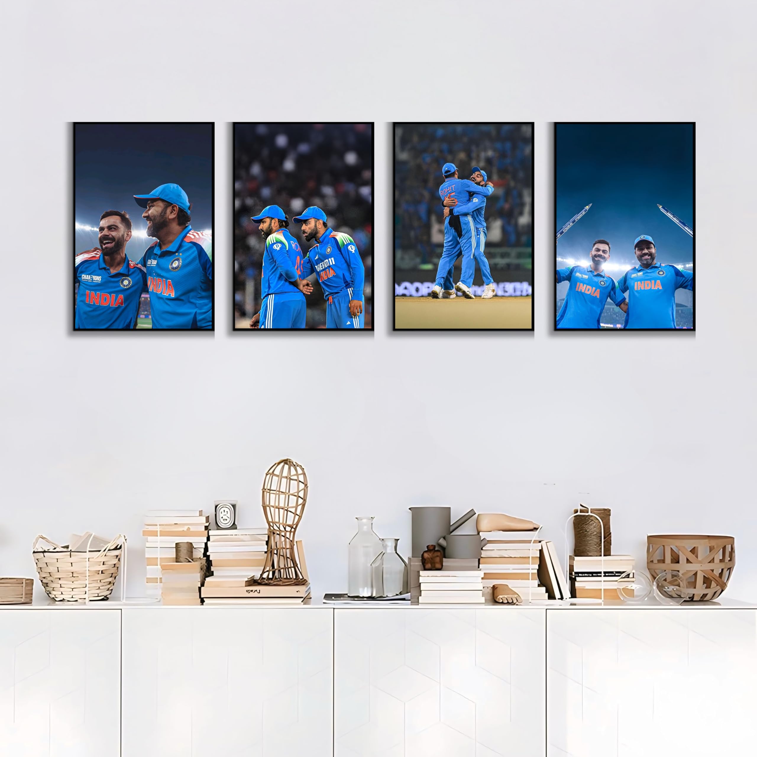 Shubman Gill Cricket Posters - A4 Wall Art -16