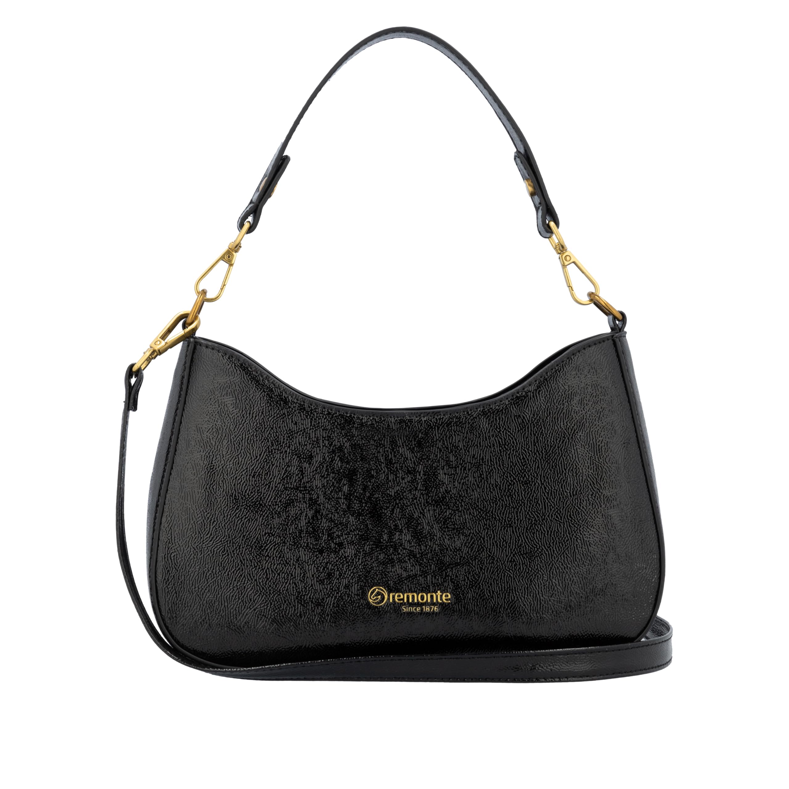 Remonte Ladies Q0721 Black Shoulder Bag, black, S