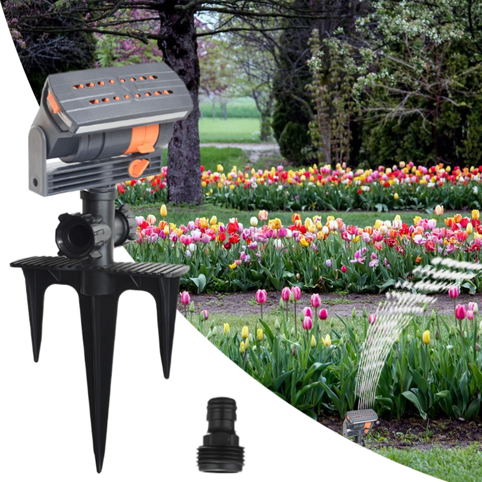 Irrigatore a Oscillazione Impianto Di Irrigazione Con Spruzzatore Per