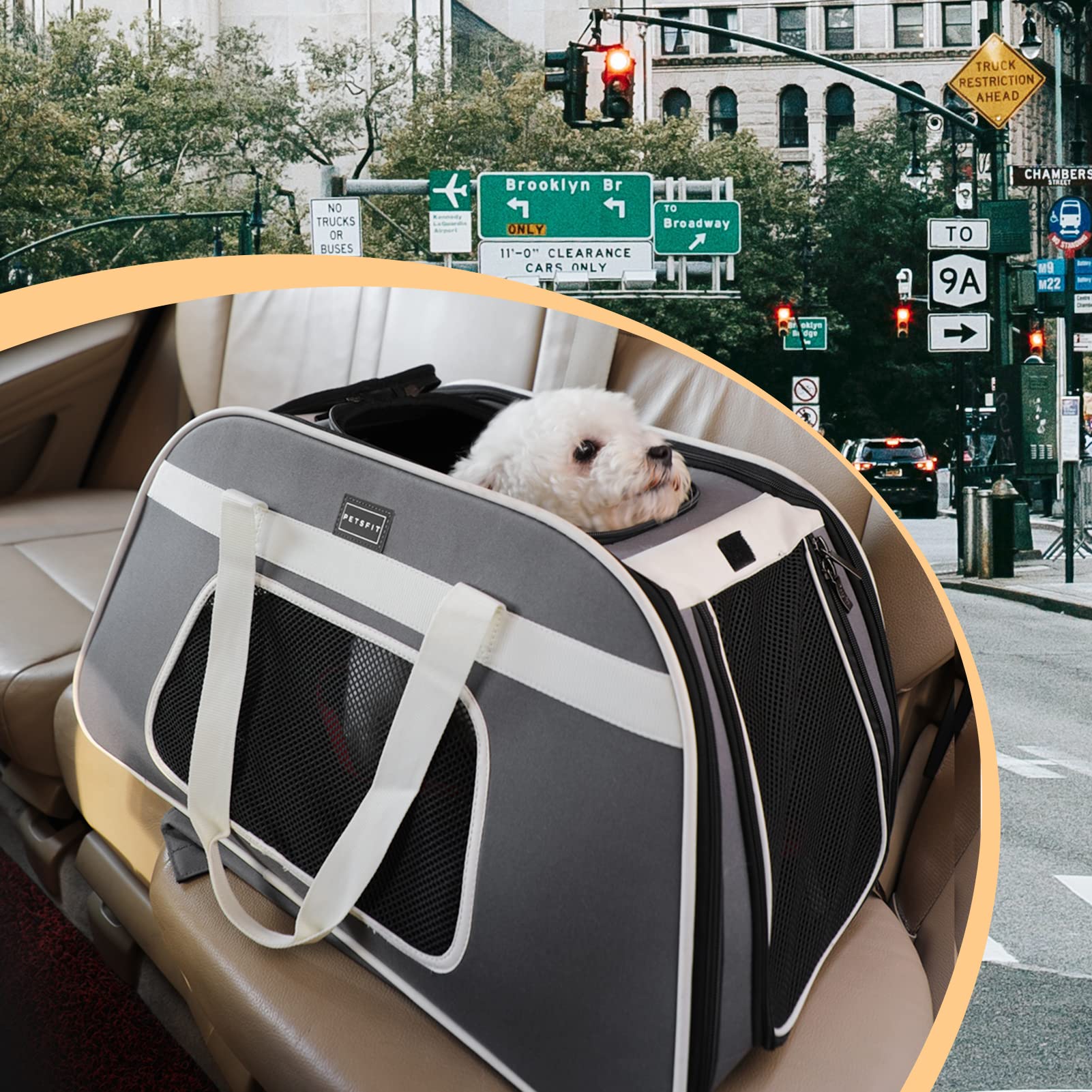 Buy Petsfit Dog Trolley,Dog Trolleys on Wheels,Pet Carrier on Wheels