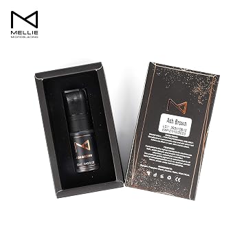 M Cosmetic LIQUID Pigment for Eyebrows/Brows Machine Use Permanent Makeup Tattoo Ink Supplies Color Set 12ml (Ash Brown)