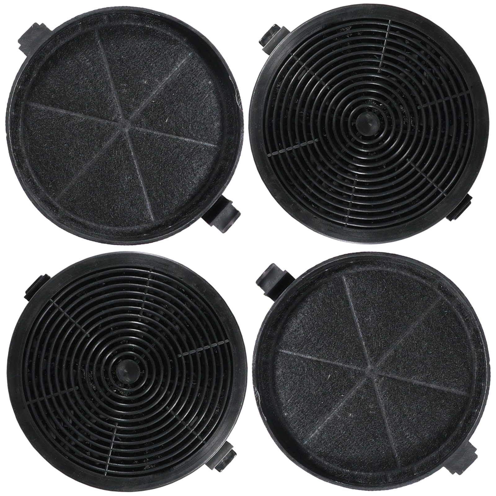 Spares2go Light Carbon Filters For Logik Cooker Hood L60chdb21 L60chdg21 L60chdx21 L90chdb21 (Pack Of 4)