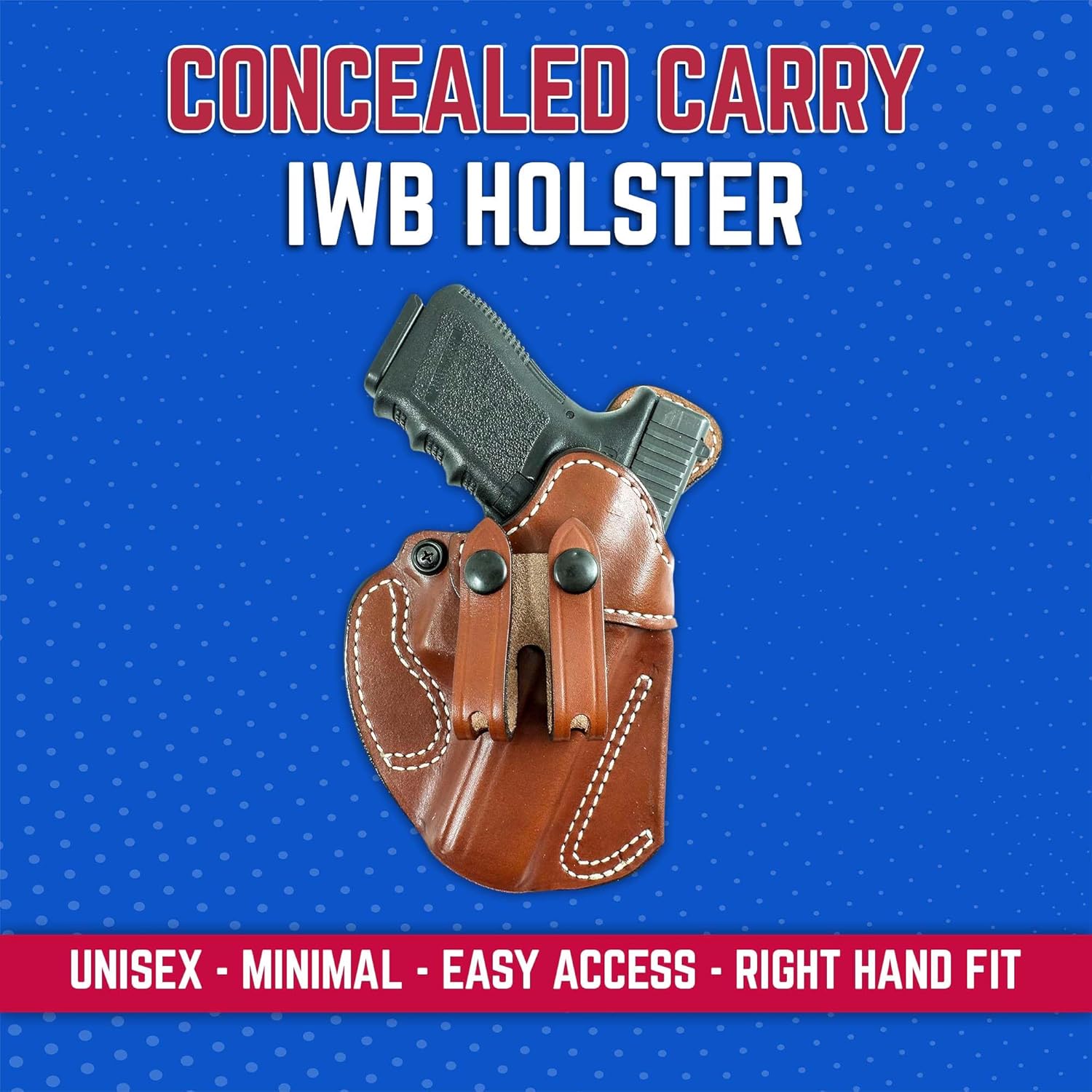 DeSantis Cozy Partner IWB Gun Holster for Concealed Carry - Fits Glock 29, Glock 30, Glock 39, Beretta 9000S, S&W CS40/45, S&W 990L, S&W M&P CPT 9/40, S&W M&P M2.0 3.6", H&K P2000 - Left Hand, Tan