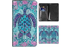 Stylish Leatherette iPhone 7 Case with Turtle Design