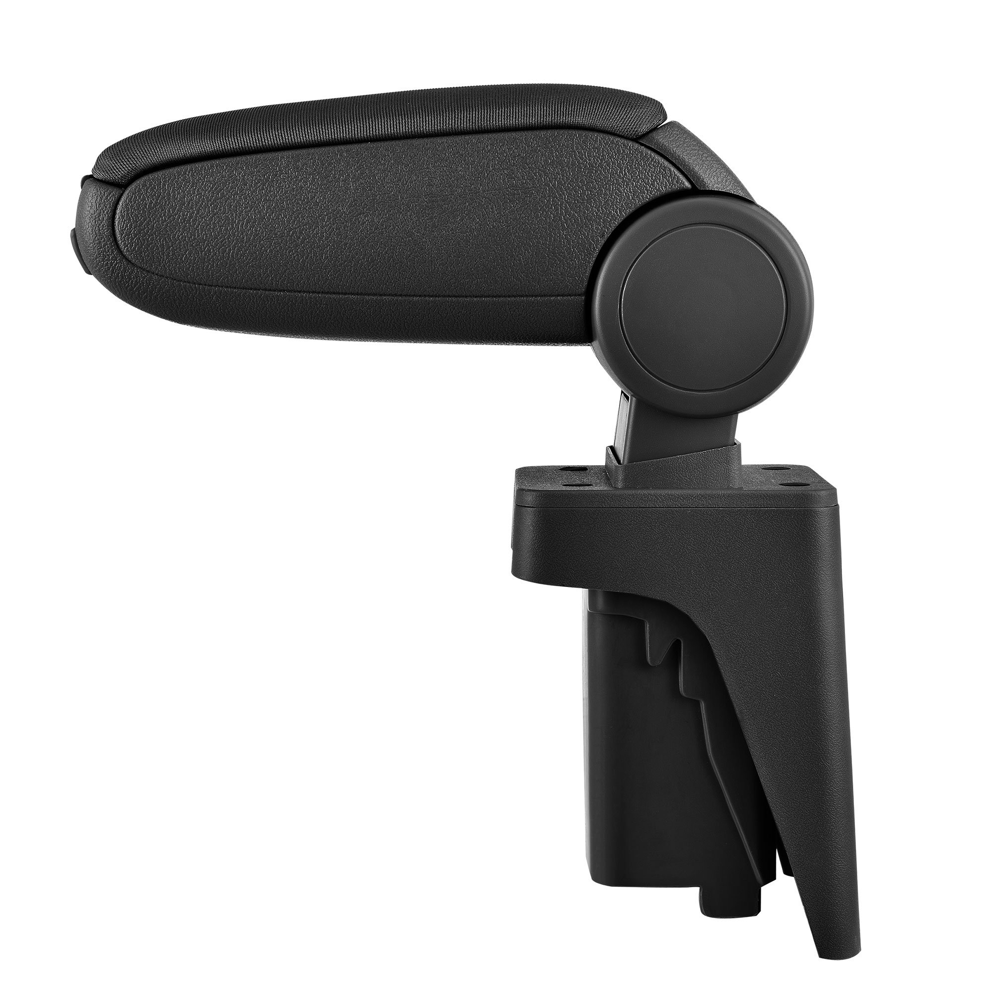 pro.tec Accoudoir Central Rembourré Compatible A3 S3 8P avec Compartiment de Rangement Kit de Montage Installation Facile Textile Noir