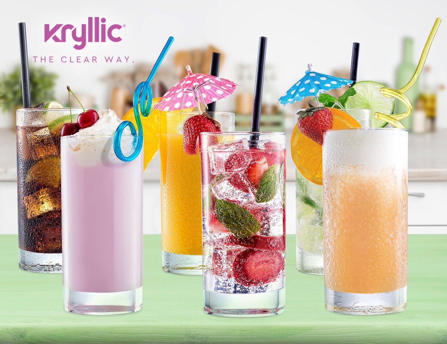 Crazy Clearance Kryllic Reusable Plastic Cups - Plastic Tumblers - Acrylic Cups For Kitchen 16oz- Clear Highball Plastic Tumbler Set of 6 Plastic Tumblers Dishwasher Safe, Bpa Free, Cups For Kitchen - Plastic Glasses 70% Off Discount Kryllic Reusable Plastic Cups - Plastic Tumblers - Acrylic Cups For Kitchen 16oz- Clear Highball Plastic Tumbler Set of 6 Plastic Tumblers Dishwasher Safe, Bpa Free, Cups For Kitchen - Plastic Glasses