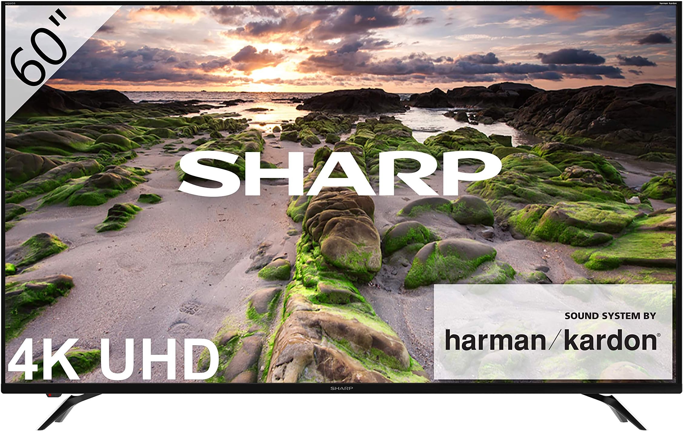 SHARP LC60UI9362E 153 cm (60 Zoll) Fernseher (4K Ultra HD Smart ELED TV, HDR+, Harman/Kardon