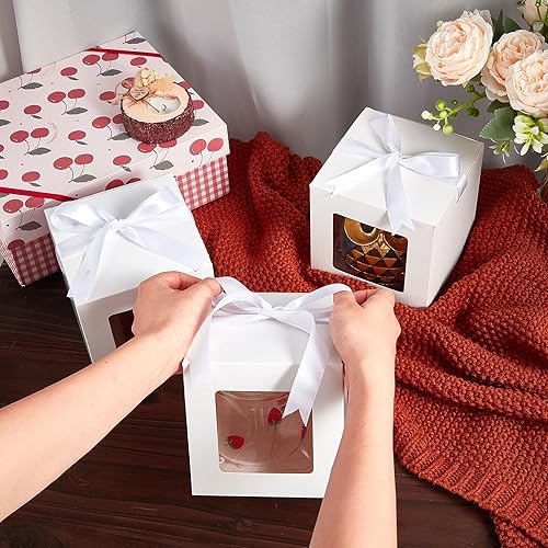 Miniatura 4 de Yeaqee Tazas de sublimación de Navidad, cajas de regalo, caja de embalaje de regalo transparente para sublimación en blanco, tazas de Navidad de 11