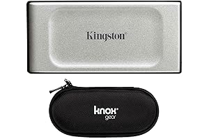 Kingston XS2000 2TB External SSD Portable High-Performance Solid State Drive with Hard...