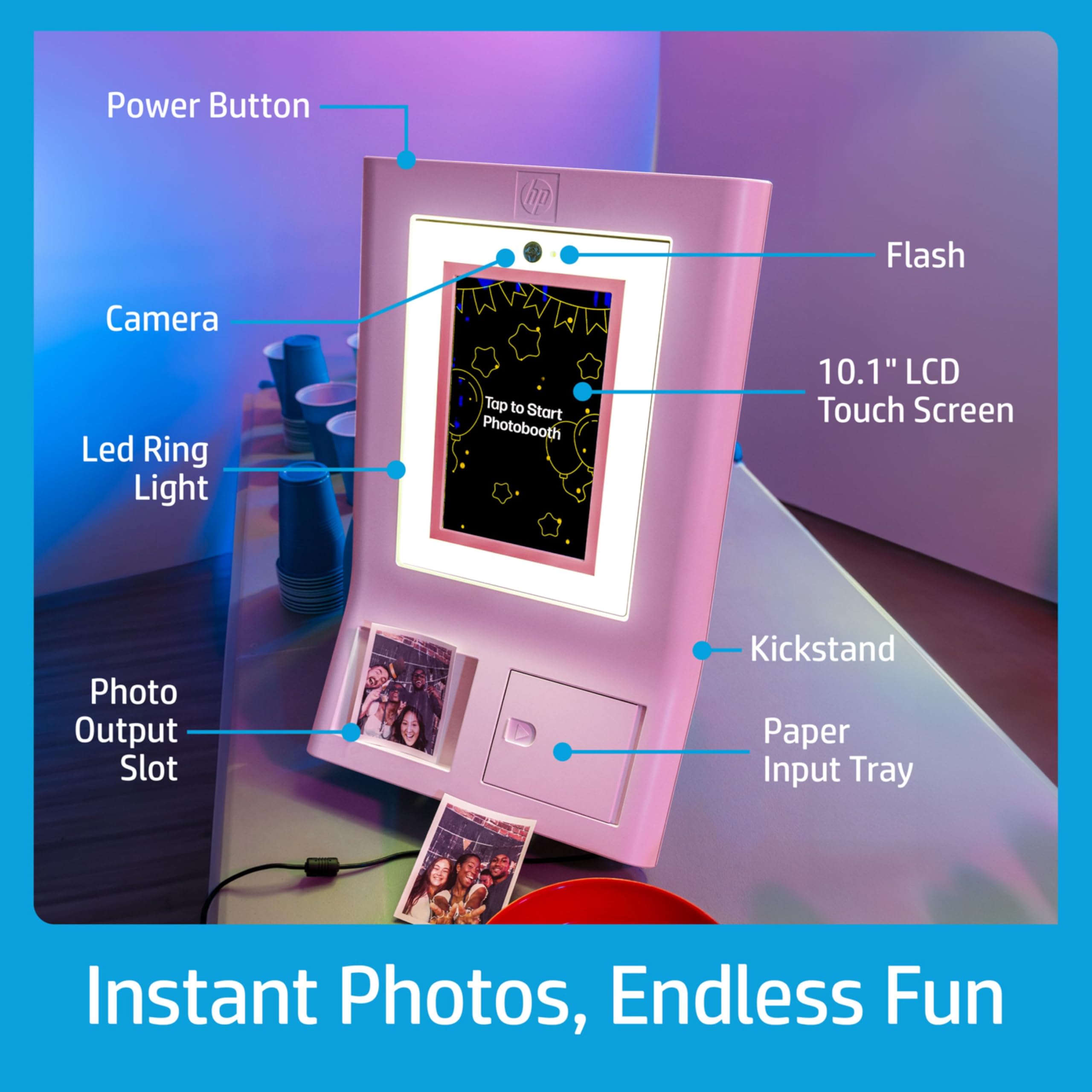 Amazon.co.jp: HP Sprocket フォトブースマシン インスタントカラー
