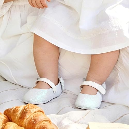 Miniatura 3 de Zapatos de bebé de suela suave - Zapatos de bebé para caminar, mocasines, suela de goma, zapatos de cuna