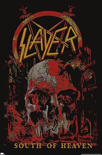 Trends International Slayer - Póster de pared del sur del cielo, 14.72 x 22.37 pulgadas, versión premium sin marco