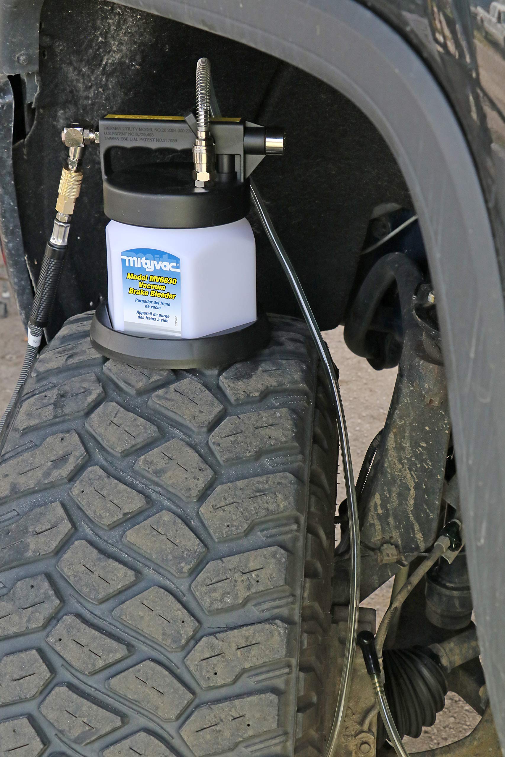 Mityvac MV6835 Premium Pneumatic Air Operated Brake and Clutch Bleeding