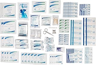 First Aid Kit Refill - 200 Piece - Extra Replacement Supplies for First Aid Kits, Loose Packed Restock Supply Pack