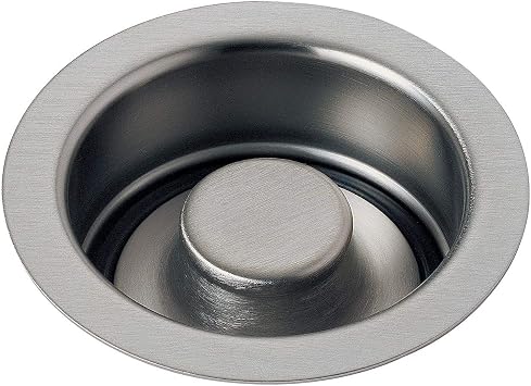 Delta Faucet 72030-SS Classic 4-1/2-Inch Sink Disposal And Flange Stopper, Stainless