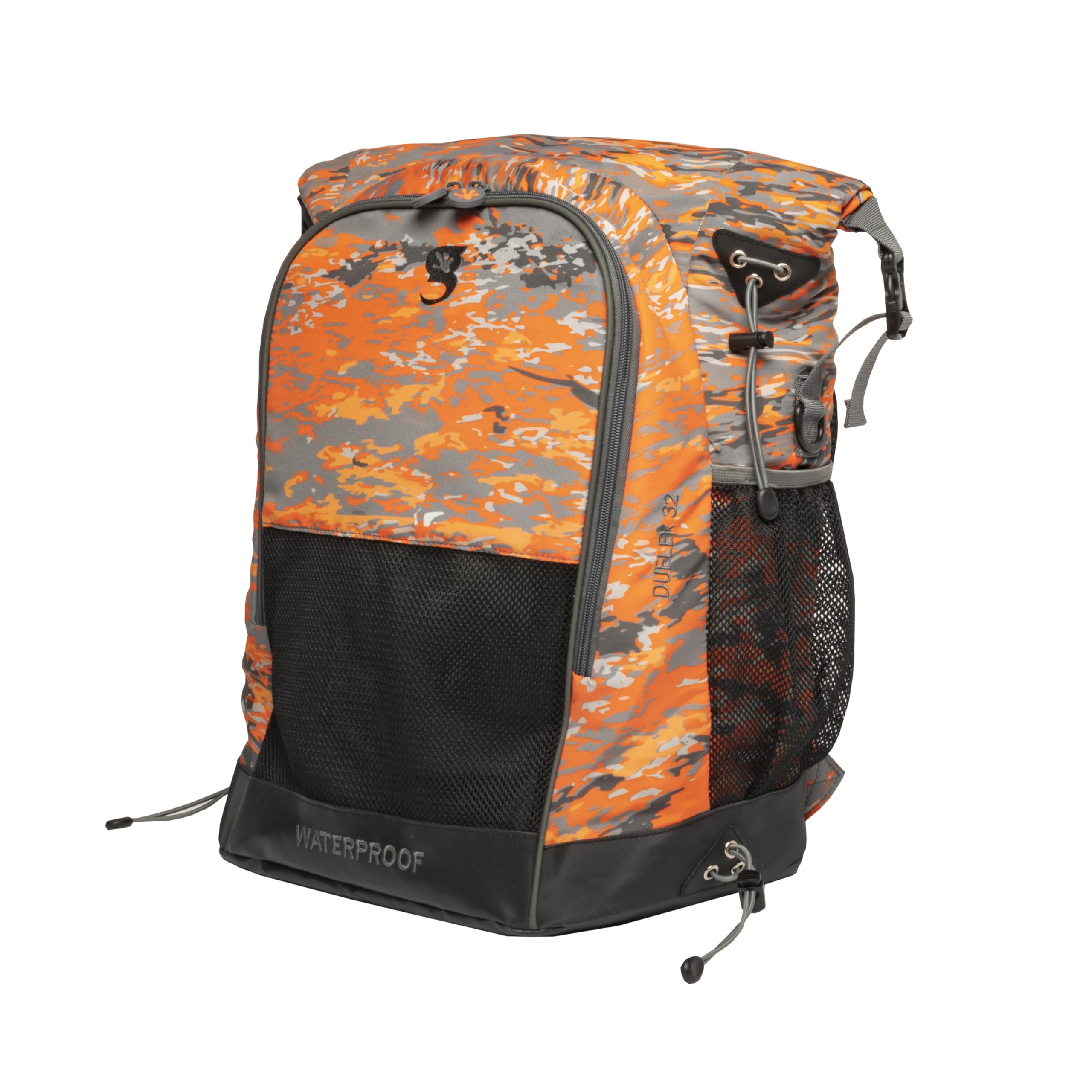 geckobrands Dueler wasserdichter 32-Liter-Rucksack, für fast jeden Sport, 2 Fächer, getrennt nass von trocken, personalisierbar