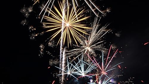 Explosão de fogos de artifício! - 4 de julho espetacular