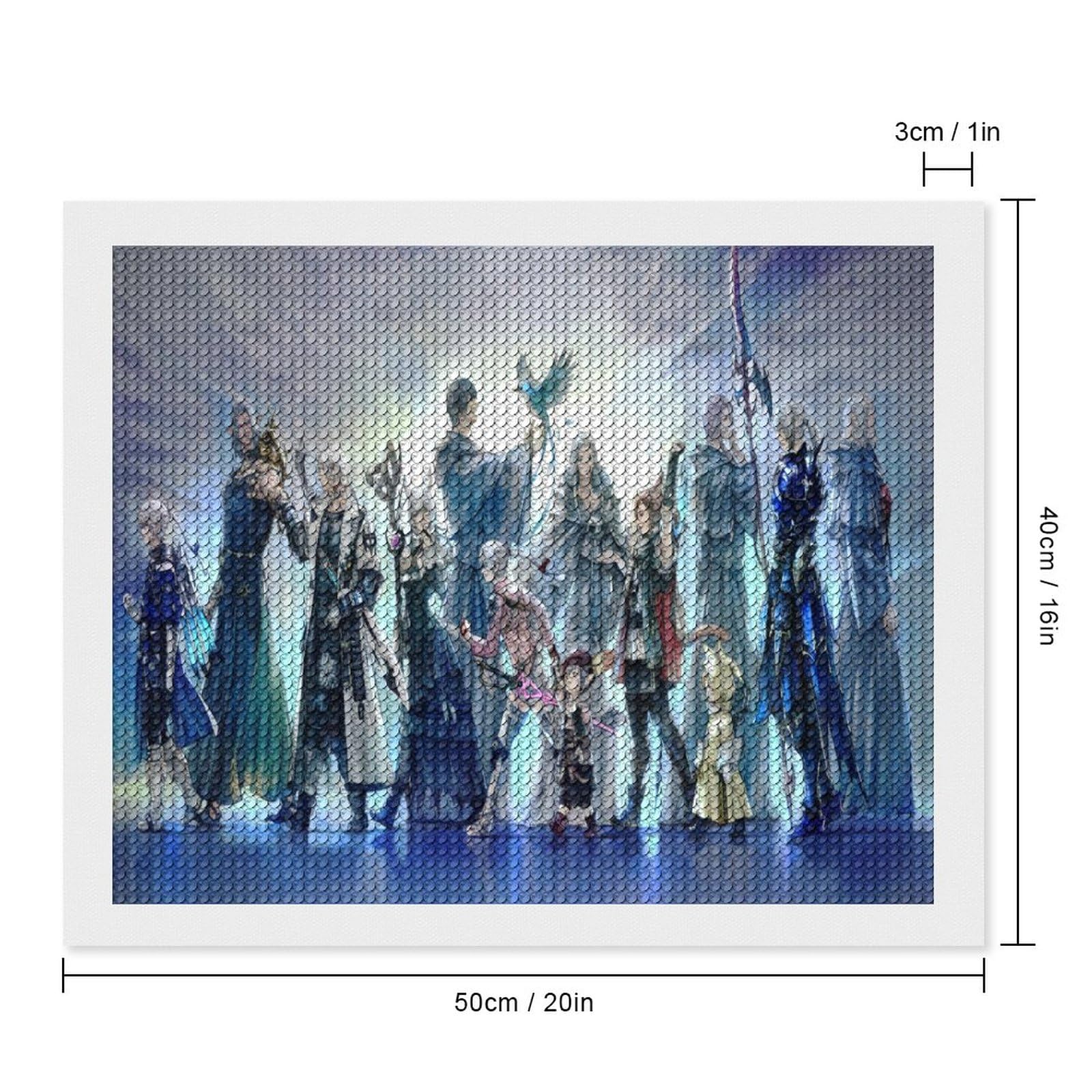 Amazon | ファイナルファンタジー アニメ ダイヤモンドの絵画