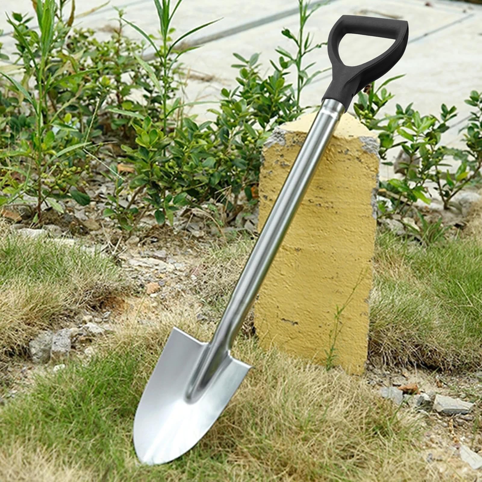 Mango de repuesto para horca en forma de D – Mango resistente con diámetro interior de 32 mm para excavaciones en el jardín, palas de fronteras, excavaciones y palas de nieve – Mango y — view 3