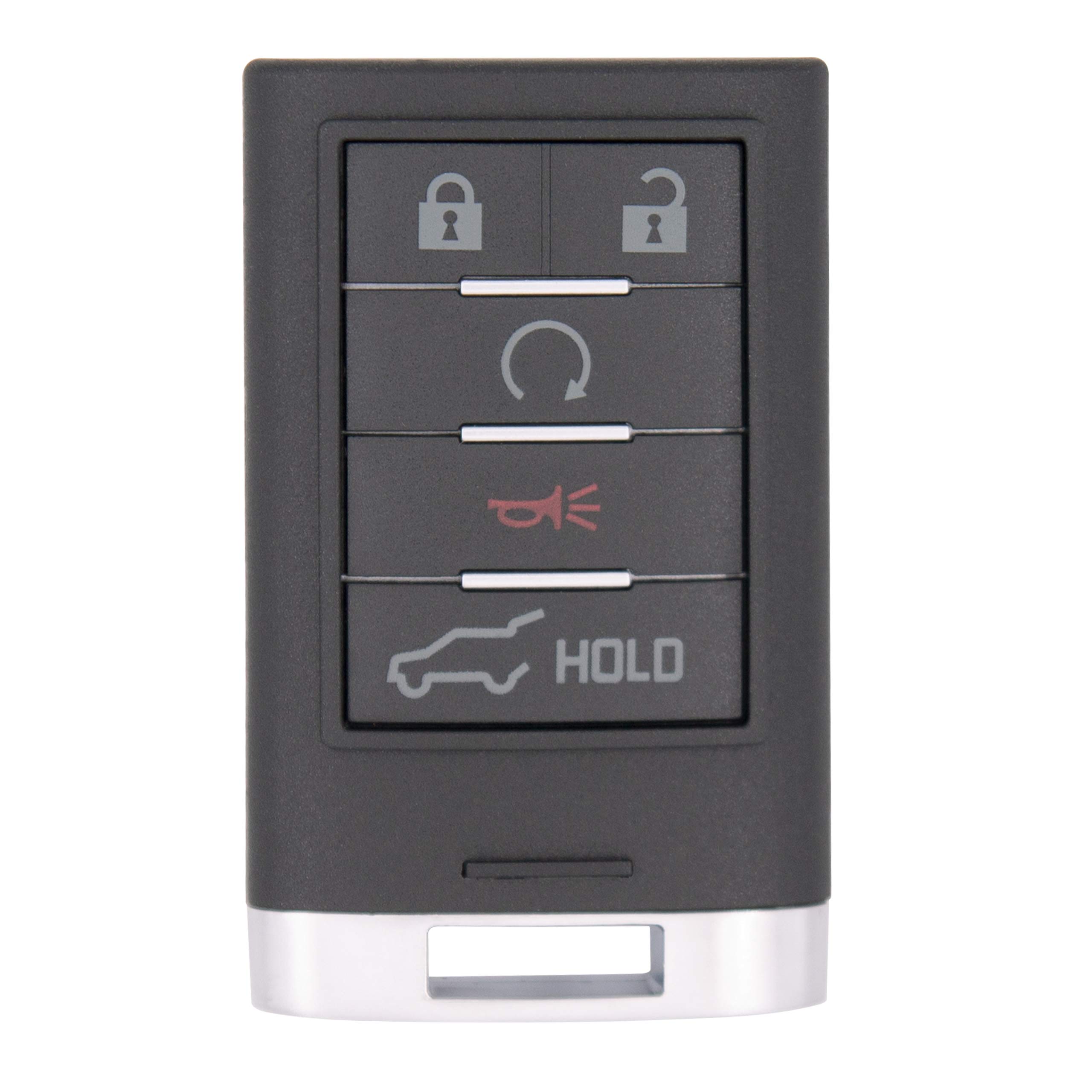 Replacement for 5 Button Proximity Smart Key for Cadillac NBG009768T 22865375