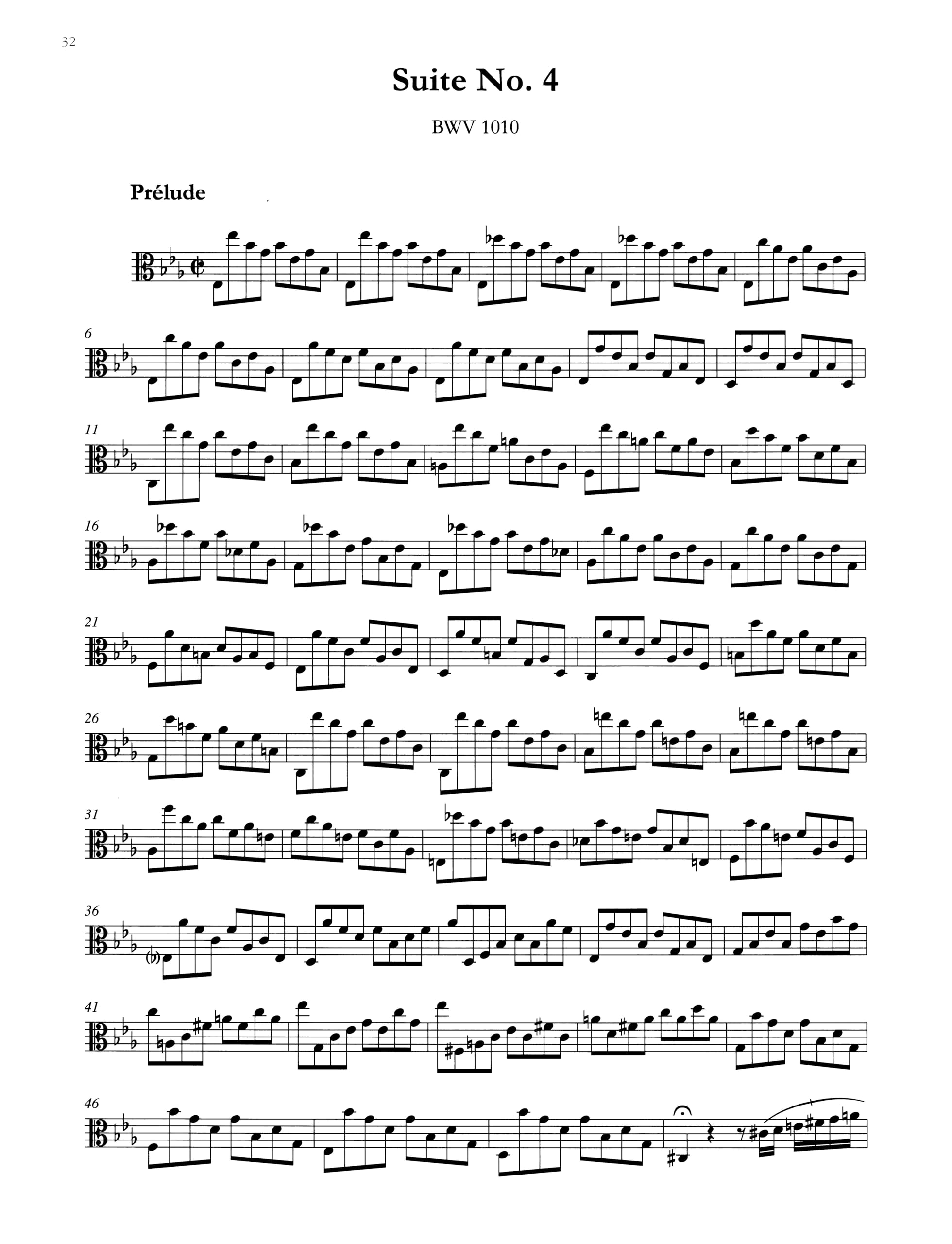 6 Cello Suites BWV 1007-1012 (Transcribed for viola) (English and German Edition) - Image 3