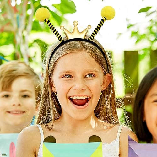 Miniatura 3 de FRCOLOR 9Pcs Bee Headbands for Party Bee Tentacle Headbands Bee Hair Hoop Tentacle Hair Band Costume Headband for Kids Adult