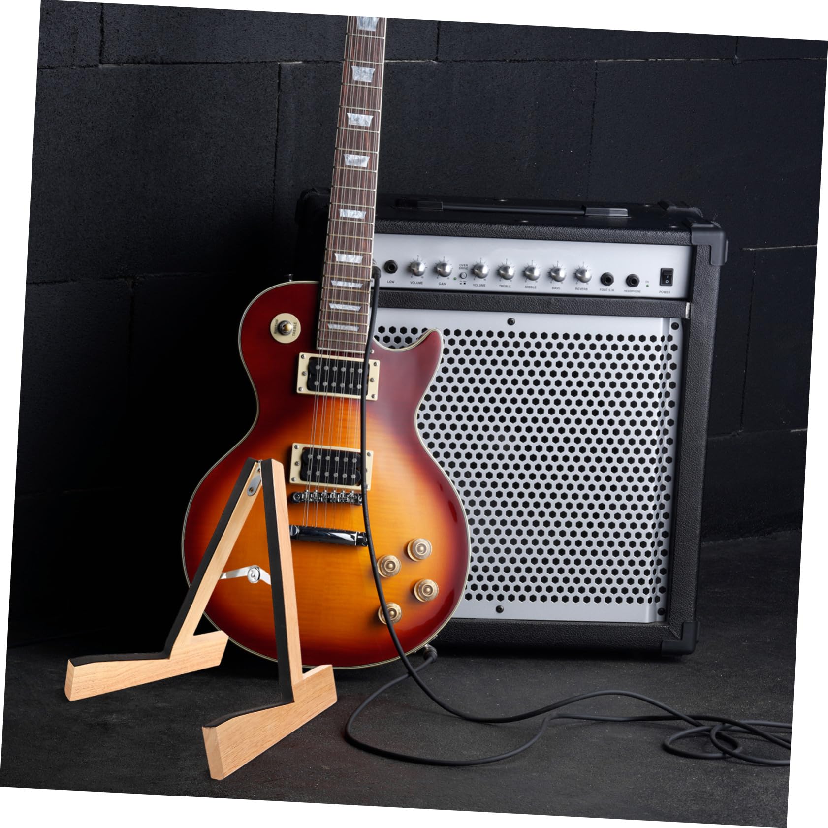 ERINGOGO Stojak Na Gitarę Pionowy Stojak Na Gitarę Akcesoria Do Gitar Akustycznych Podpórka Pod Instrument Muzyczny