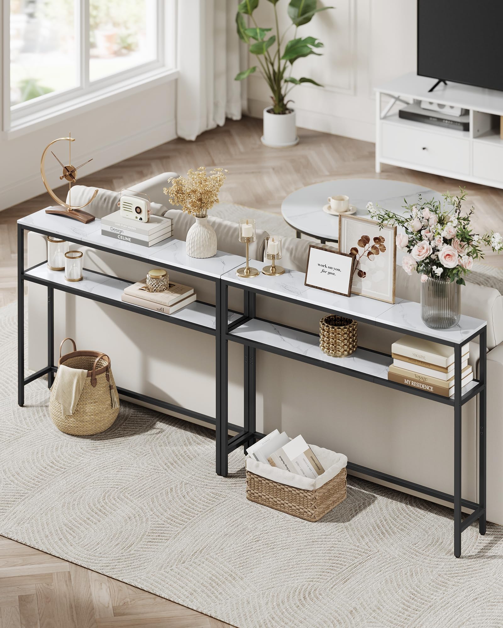 ローテーブルStainless Modular 2tier Sofa Table vamir ローテーブル｜Stainless Modular 2tier Sofa Table