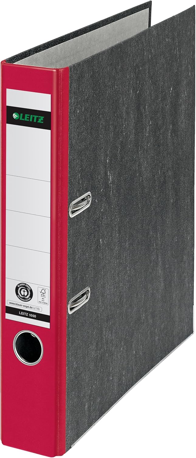 Leitz Quality Folder 180°, breit | 10er Pack, brown, 1