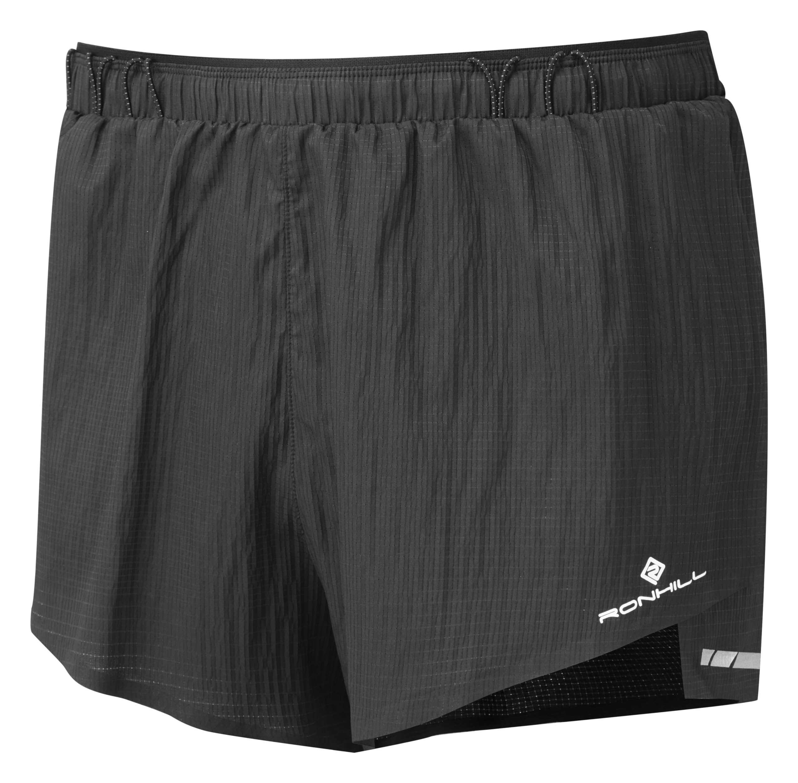 Ronhill Running, Men's Tech Race Short, All Black, M