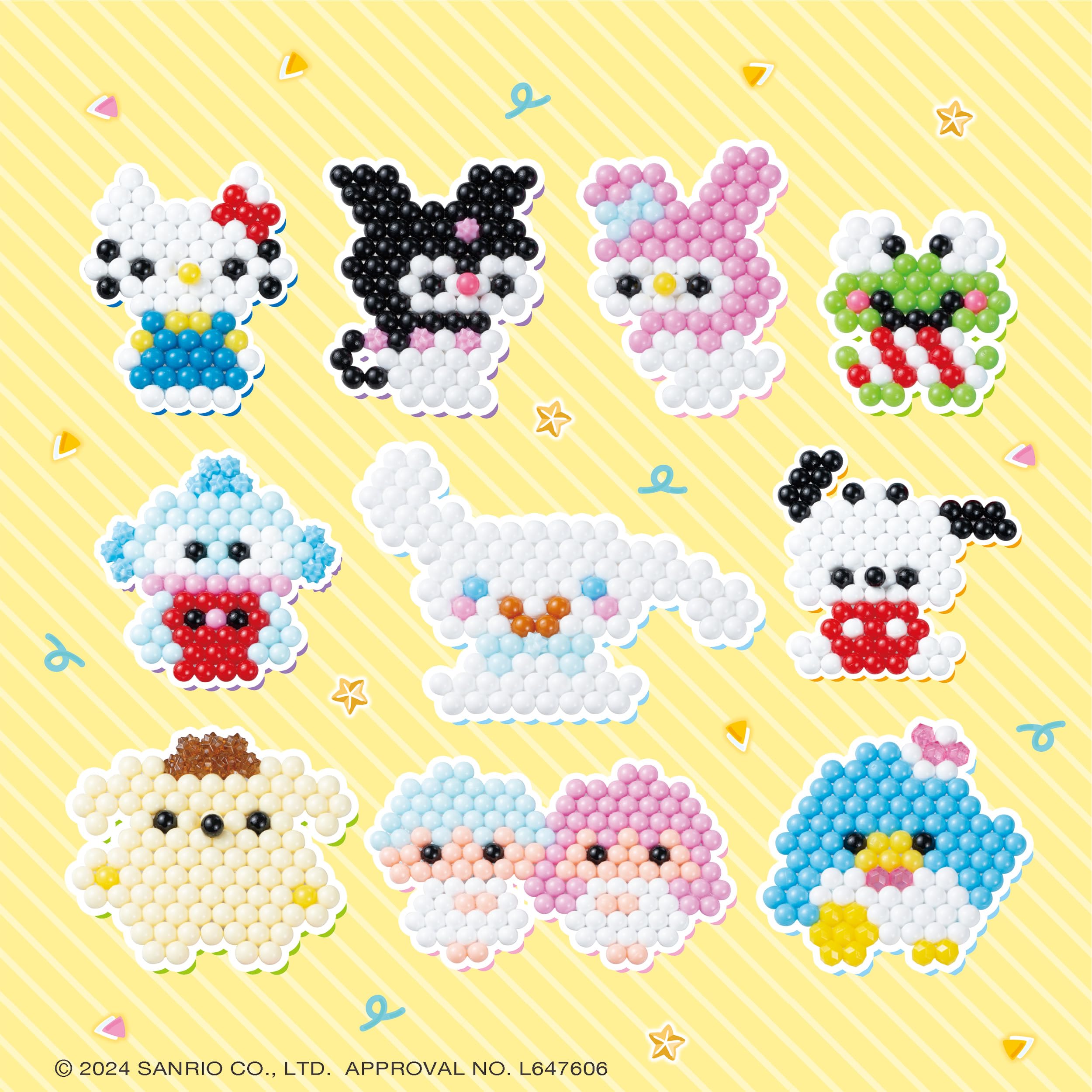 Aquabeads EPOCH zestaw postaci wszystko w jednym, AQ-S102, certyfikat ST, dla dzieci w wieku od 6 lat, zabawka, patyczki wodne, do robienia zabawek, Aquabeads Epoch