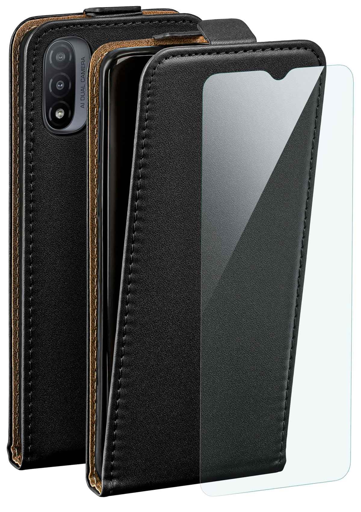 Coque Motorola Moto E20 moex étui de protection rabat cuir synthétique - 8