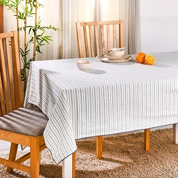Folkulture Table Cloth or Tablecloths for Square Tables 60 X 60 Inches | 100% Cotton Bohemian Table Cover for Farmhouse Tabletop | Blue Table Decorations, Midnight Blue