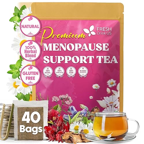Miniatura 153 de FreshDrinkUS, 135 bolsas de té de cardo mariano premium, 100% natural y puro de semillas de cardo mariano. Té de hierbas con semillas de cardo