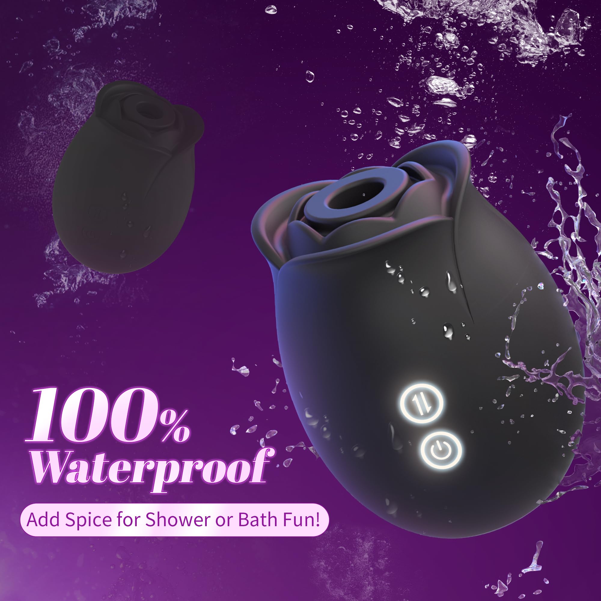 Rose Sex Toy Dildo Vibrator - Rose Toy Adult Toys Sucking Vibrator Nipple Sucker (): Vibrator Rose Sex Toy Dildo - Sucking Vibrater Adult Toys for Women Sex Toys for Couples G Spot Vibrators Female Sex Toy Rose Adult Toy 18 Sucking Vibrating Dildos Anal Clitoral Nipples