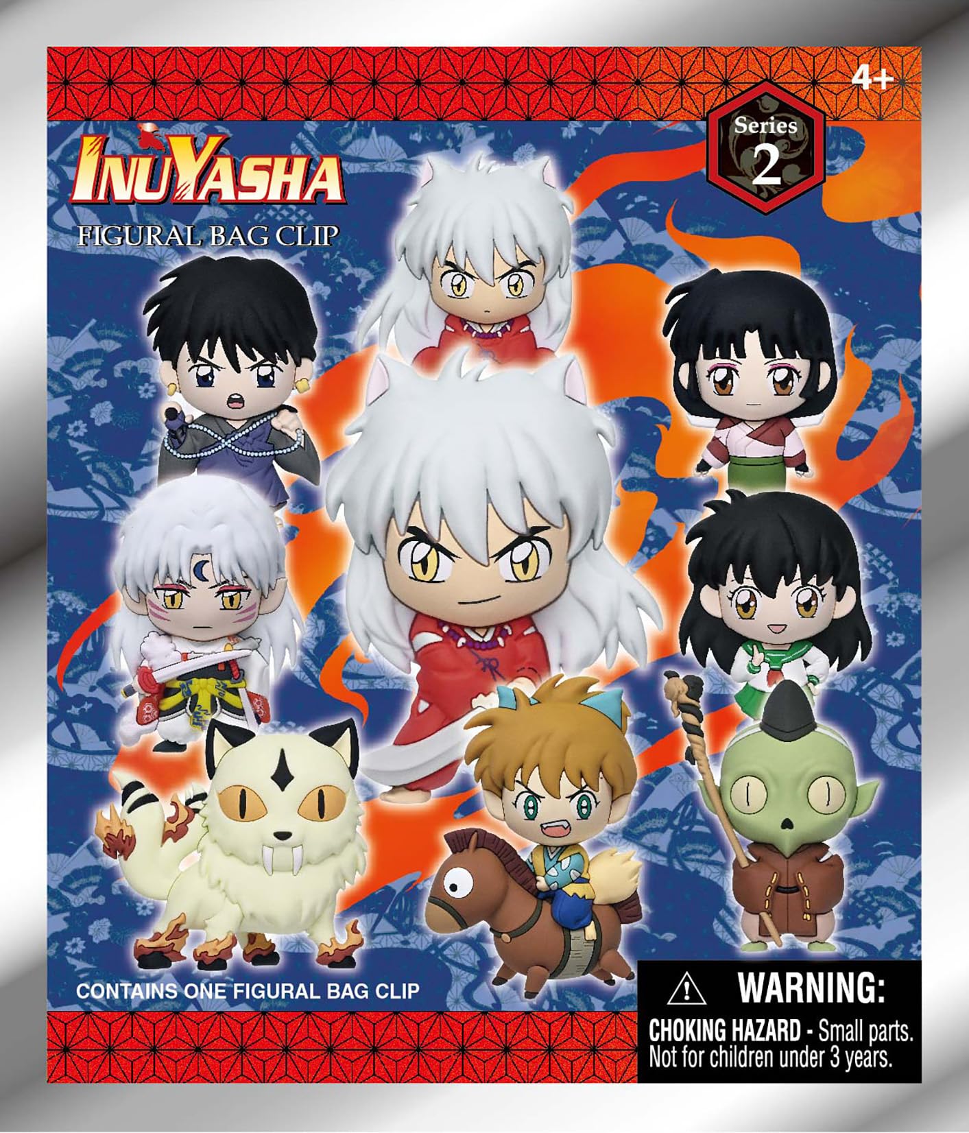 Bolsa ciega Inuyasha llavero sorpresa de personaje anime regalo coleccionable para mochilas 4