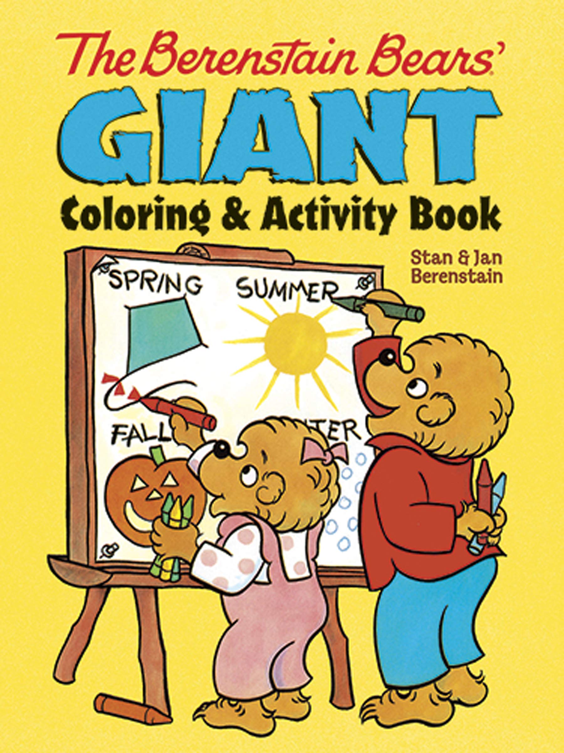 The Berenstain Bears' Giant Coloring and Activity Book (Dover Kids Activity Books)