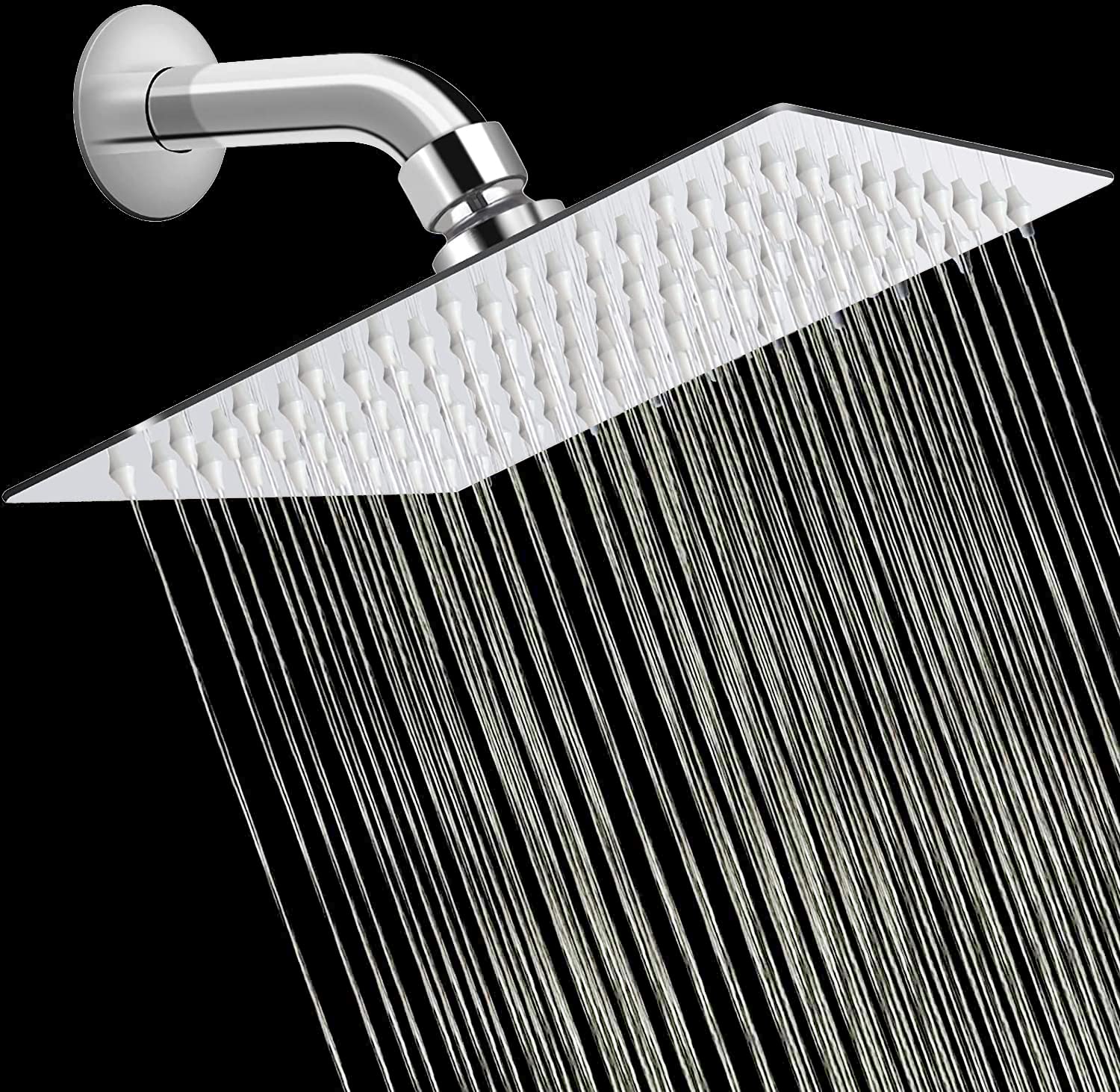 Buy Kalbinuo HIGH PRESSURE Rain Shower head, High Flow Stainless Steel