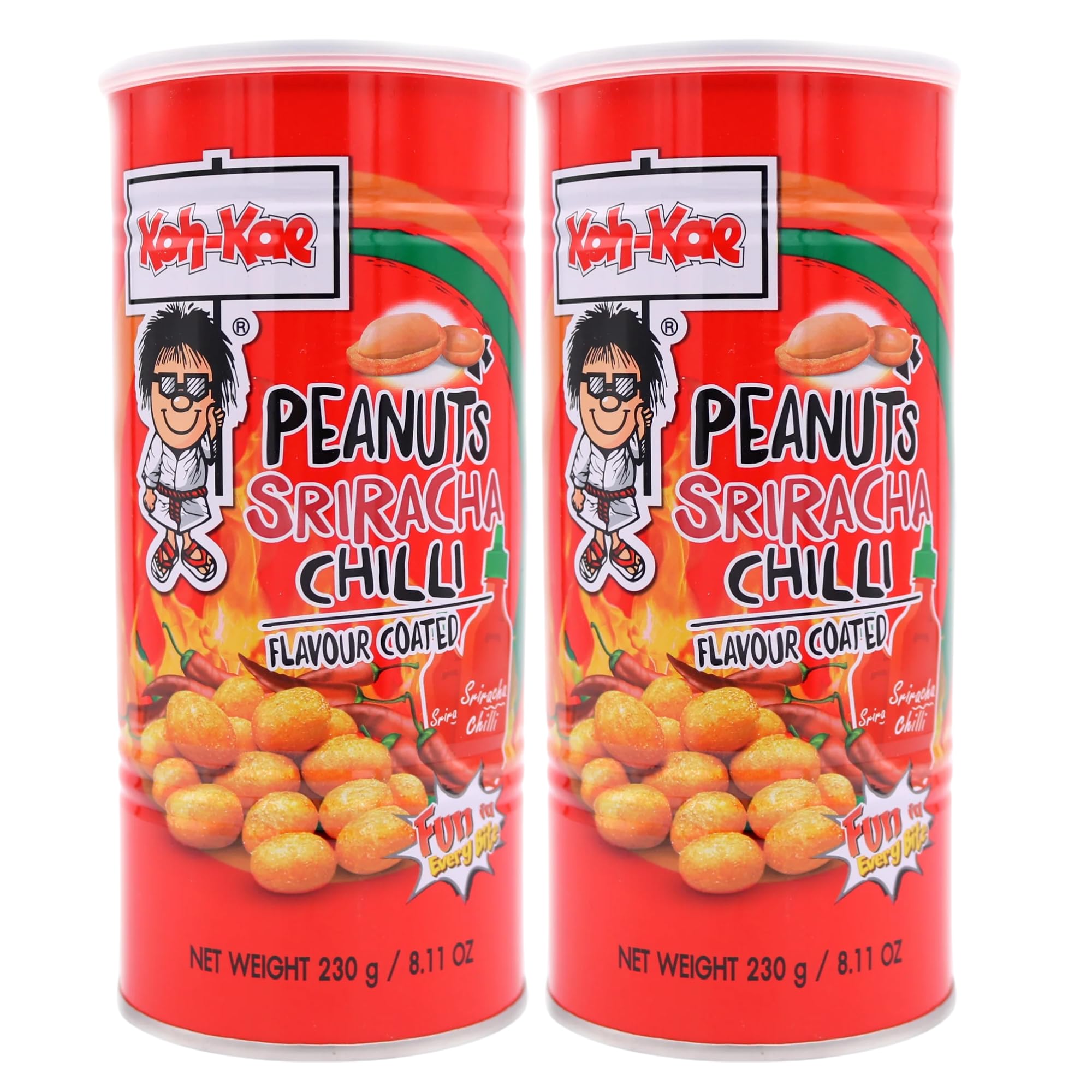 Buy Koh Kae Sriracha Chilli Flavour Coated 230g (Pack of 2) Authentic