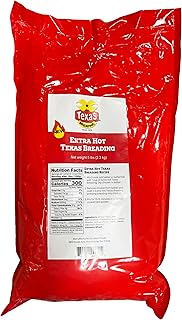 Texas Extra Hot Breading | Seasoned Chicken Breading | 5 lbs