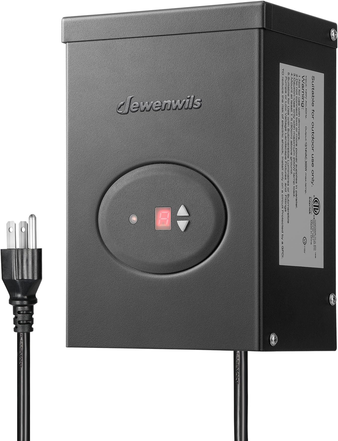 Dewenwils 300W Outdoor Low Voltage Transforer Anual At Sara Gardner Blog