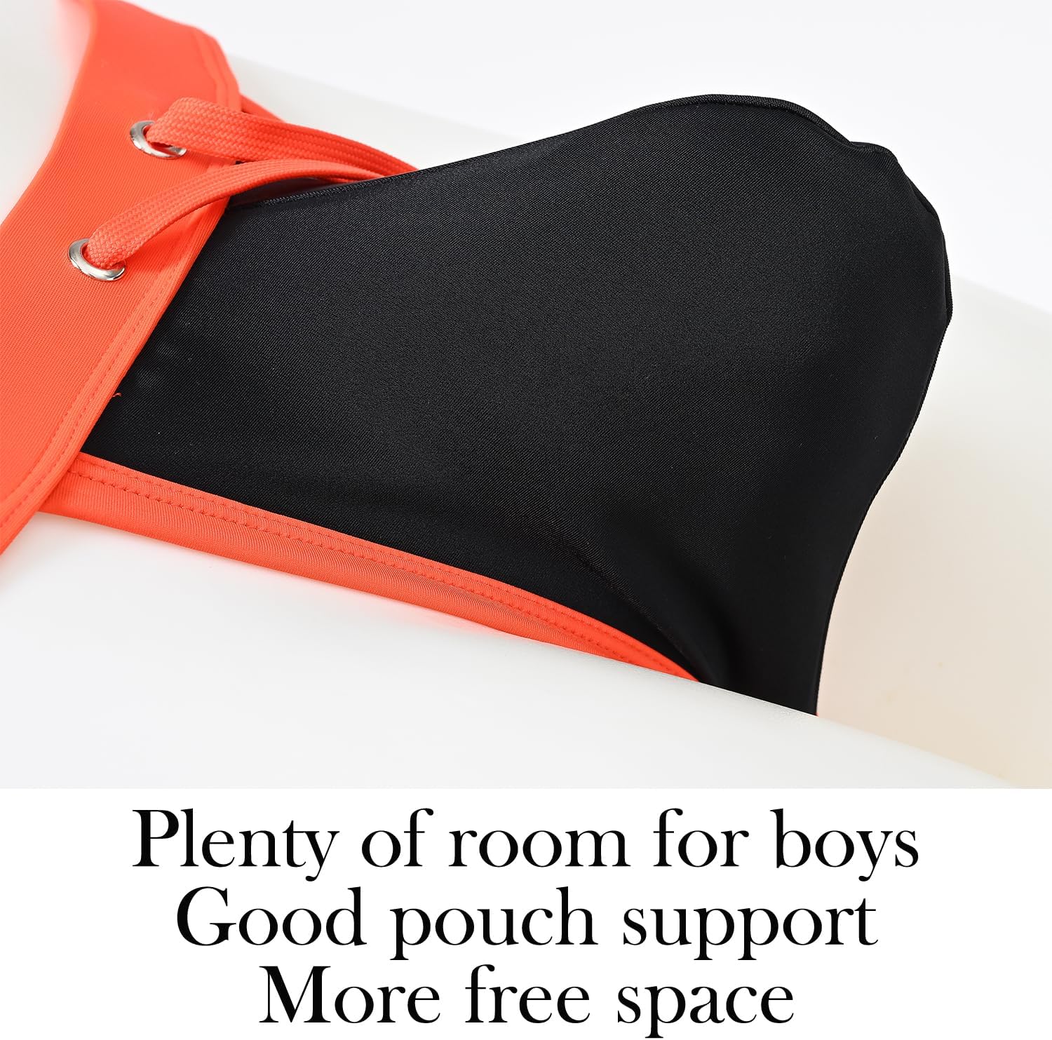 Mens Swimwear Sexy Swim Briefs Low Rise Quick Dry Bikini Swimsuit with Drawstring - Image 4