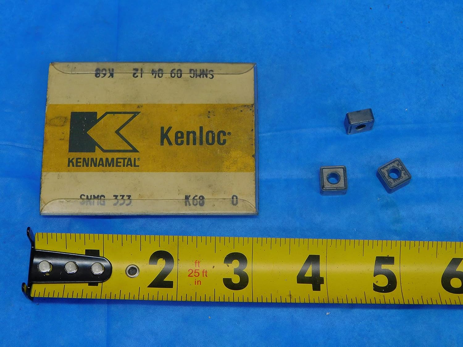 8PCS New KENNAMETAL SNMG 333 K68 Carbide Turning Inserts SNMG 09 04 12 - JP0357AS1