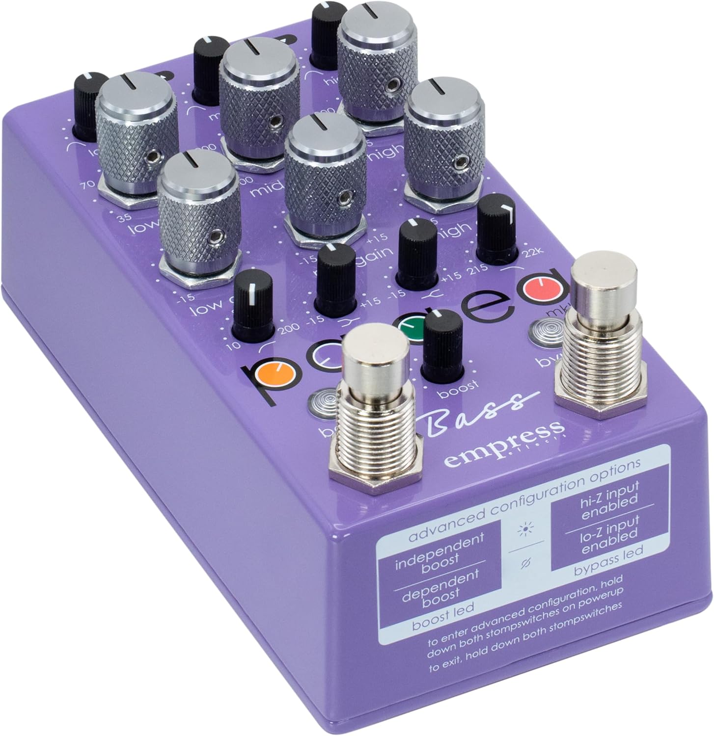 Empress Effects ParaEQ Bass Effects Pedal